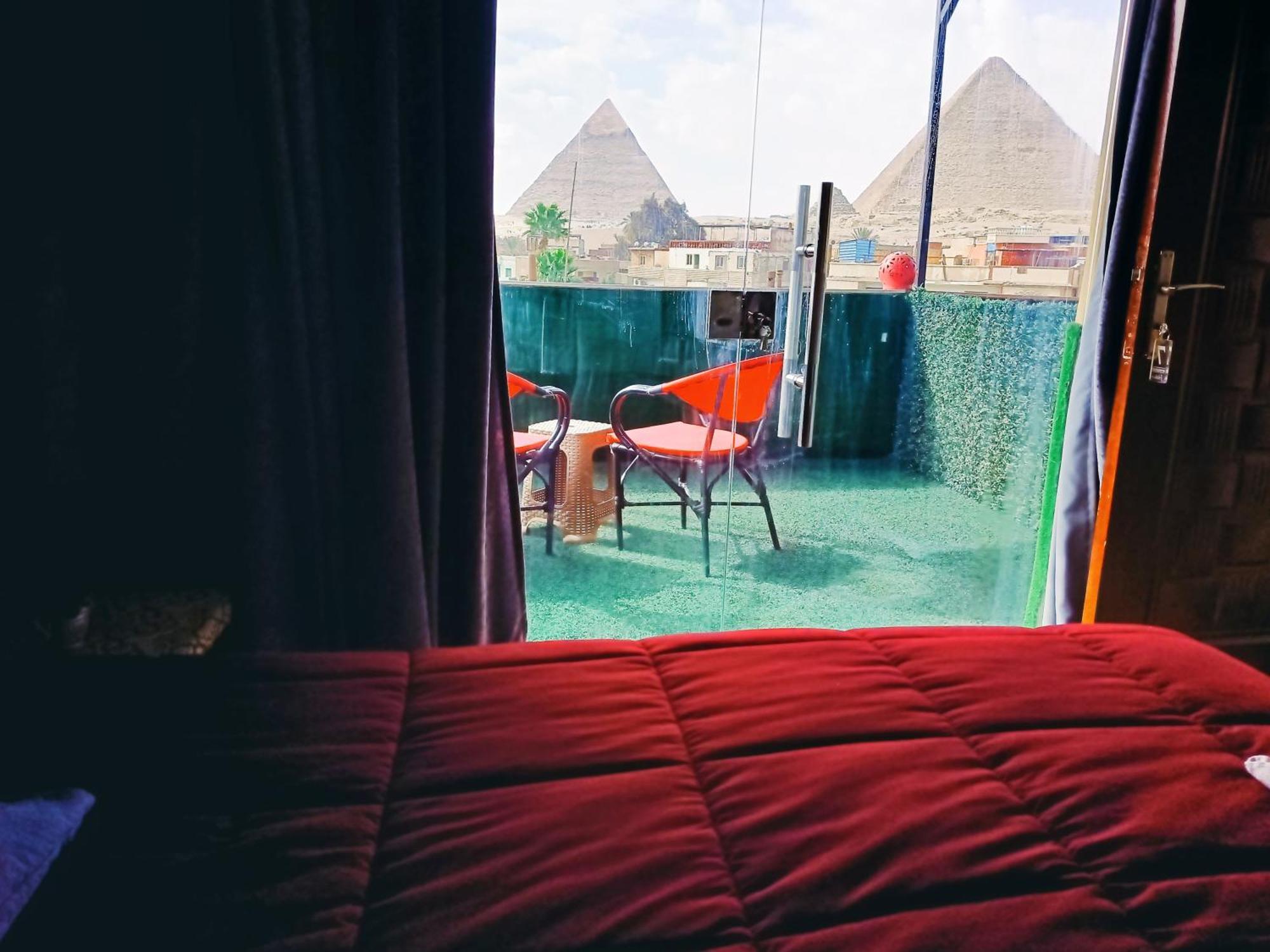 Magic Golden Pyramids View Hotel Kafrat al Jabal Exterior photo